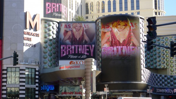 Synd ikke Britney hadde konsert i de dagene jeg var der...