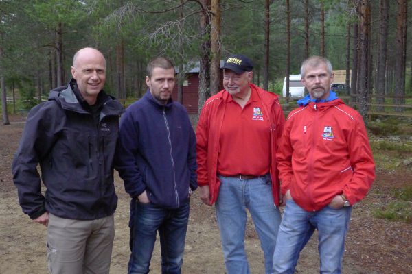 Team Norway: Fredrik, Roy Arne, Krister og Geir. Vel gjennomført gutta!