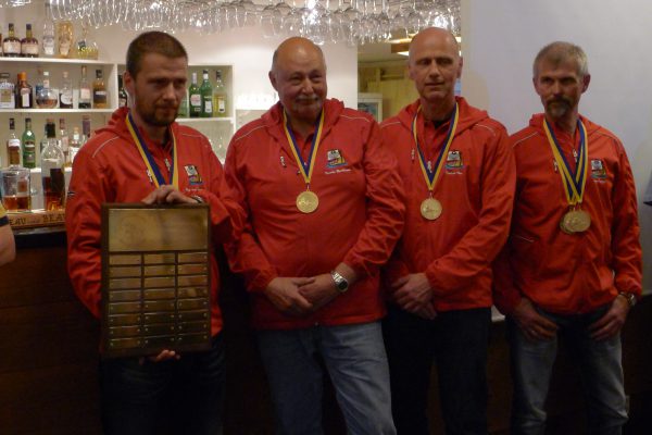 Team Norway tok laggull som besto av Roy Arne, Krister, Fredrik og Geir. Meget godt gjennomført gutta